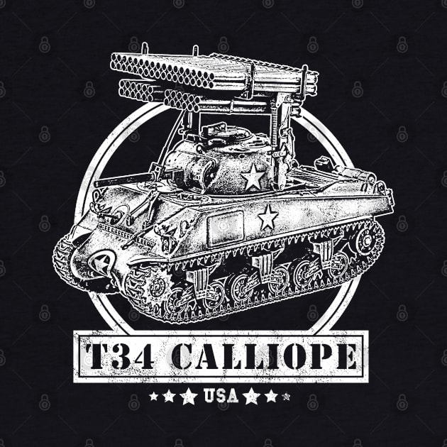 T34 Sherman Calliope by rycotokyo81